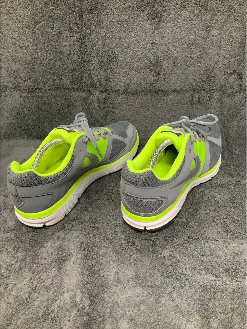 Nike Air Icarus Flywire Gray Green Running Shoes 527203-003 Men Size 10.5
